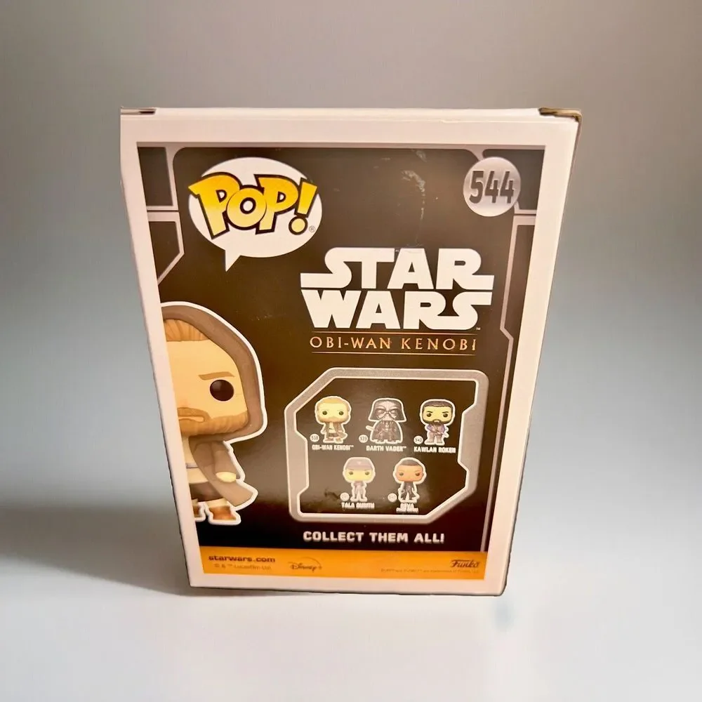 FUNKO Pop! 544 Exclusive OBI-WAN KENOBI IN JEDI ROBE -STAR WARS Brand New‎